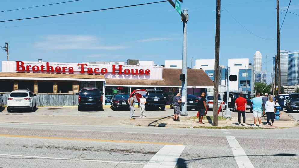 Brothers Taco House restaurant in Downtown Houston