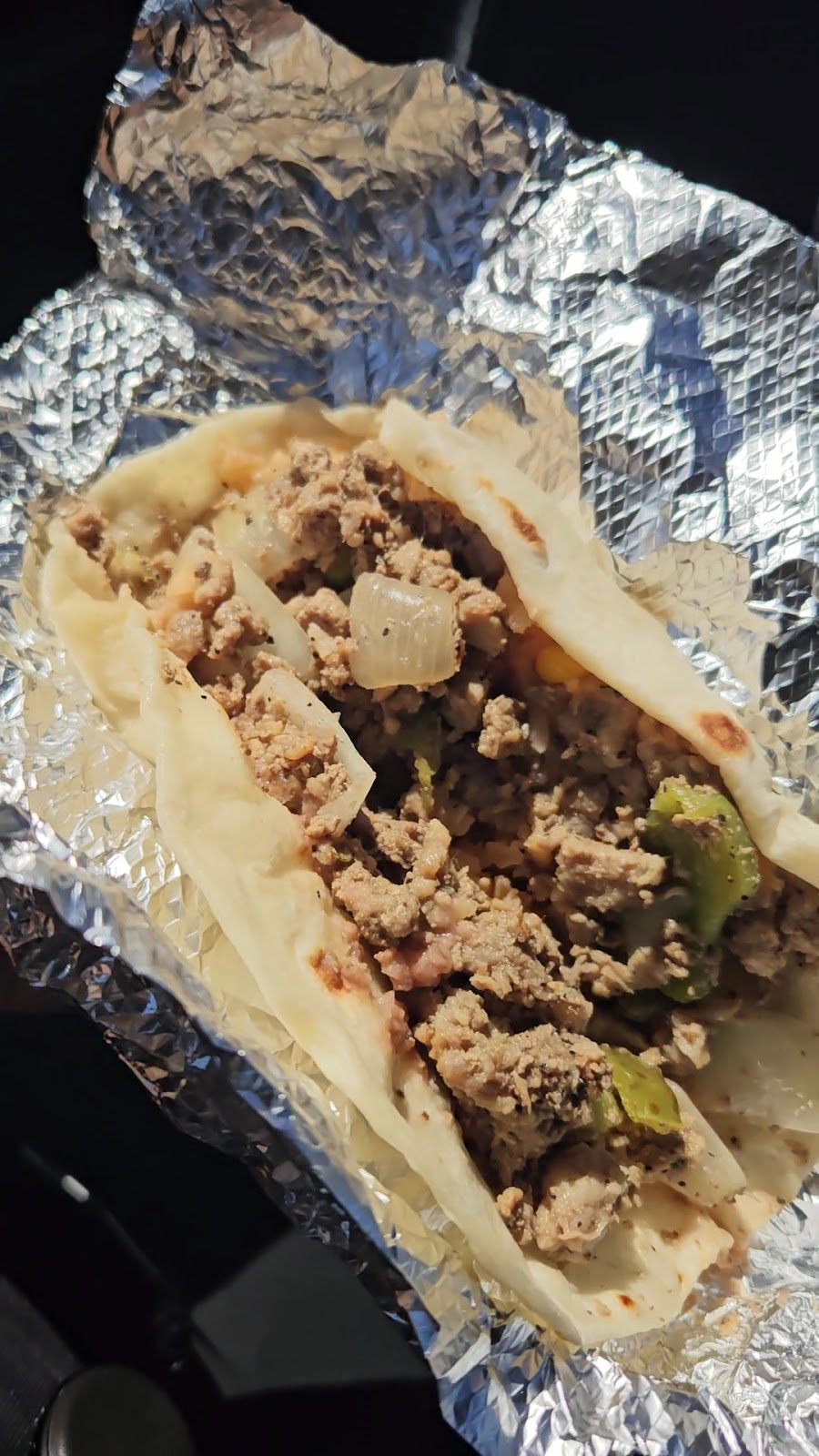 Planning a taco order at Brothers Taco House